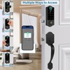 Harfo Fingerprint Smart Door Lock for Front Door with Handle