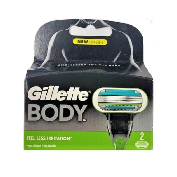 Gillette Body Razor Blade Refills Fits on Mach3 & Venus