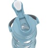 Lifefactory 22-Ounce Active Flip Cap Glass Water Bottle, 22oz, Denim