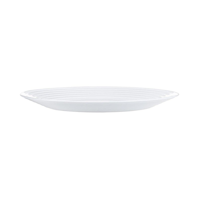 LUMINARC Harena Oval Platter 33cm White - 1 piece