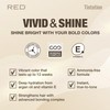 Red by Kiss Tintation Vivid & Shine Permanent Hair Dye