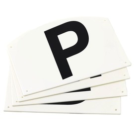 Equi-Essentials Arena Dressage Markers 4pk White