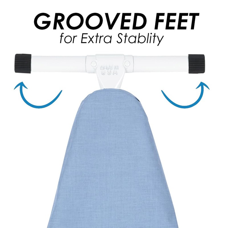 Full Size Ironing Board with Cover & Pad – USA-Made