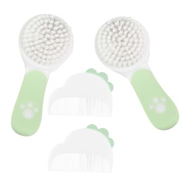 FRCOLOR 2Set Soft Bristle Brush for Newborns and Gentle Hair for Grooming Registry