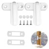2 PCS Sash Jammers,Sash Jammers for UPVC Doors,Door Jammer for