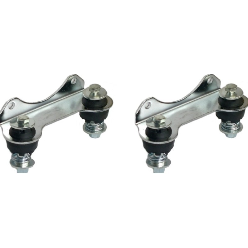airmaxxx Chrome Air Compressor Vibration Isolator Upgrade Feet Kit for