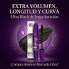 Rimel Waterproof Microfibras Color Negro Volumen