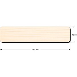 STAFF ONLY Door Plate Sign Japanese Cypress Long Square Display Laser Engraving Made in Japan Staff Only