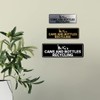 Signs ByLITA Standard Cans and Bottles Recycling Sign (Black Gold)
