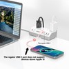 Desk Clamp Power Strip with USB C, JXGUCAT PD 20W