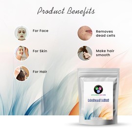 Aayuleubeda Badi Care ABC Multani Mitti Powder-100g | Supports Skin Brightening, Deep Cleansing, Tightens Pores, Oil Balance, Anti- Dandruff, Nourish the Hair & Scalp | Non- GMO, Gluten Free