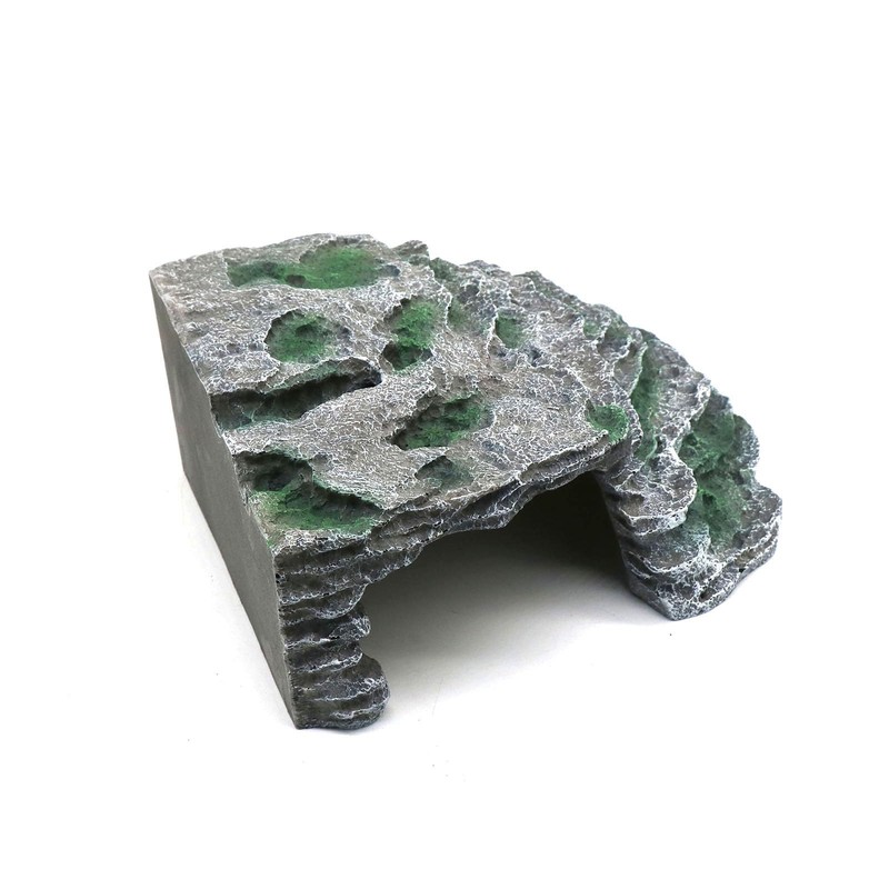 Large Reptile Hide Shale Scape Step Ledge, Reptile Cave Hideout,