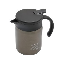 CBJAPAN QAHWA Thermal Pot, 20.3 fl oz (600 ml), Graphite Gray, Teflon Surface, Kafua, Coffee Thermal Server
