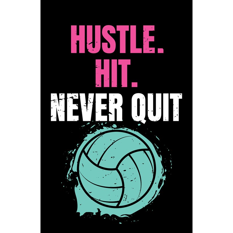 Damdekoli Volleyball Posters - 11x17 Inches, Set