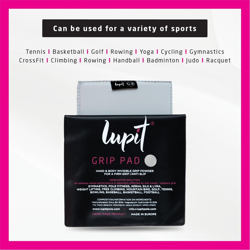Lupit Grip, ONE Piece – Multi-Sport & Pole Dance Grip