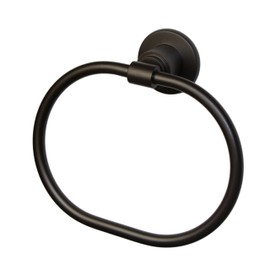 Allied Brass WS-16 Washington Square Collection Towel Ring, Oil Rubbed Bronze
