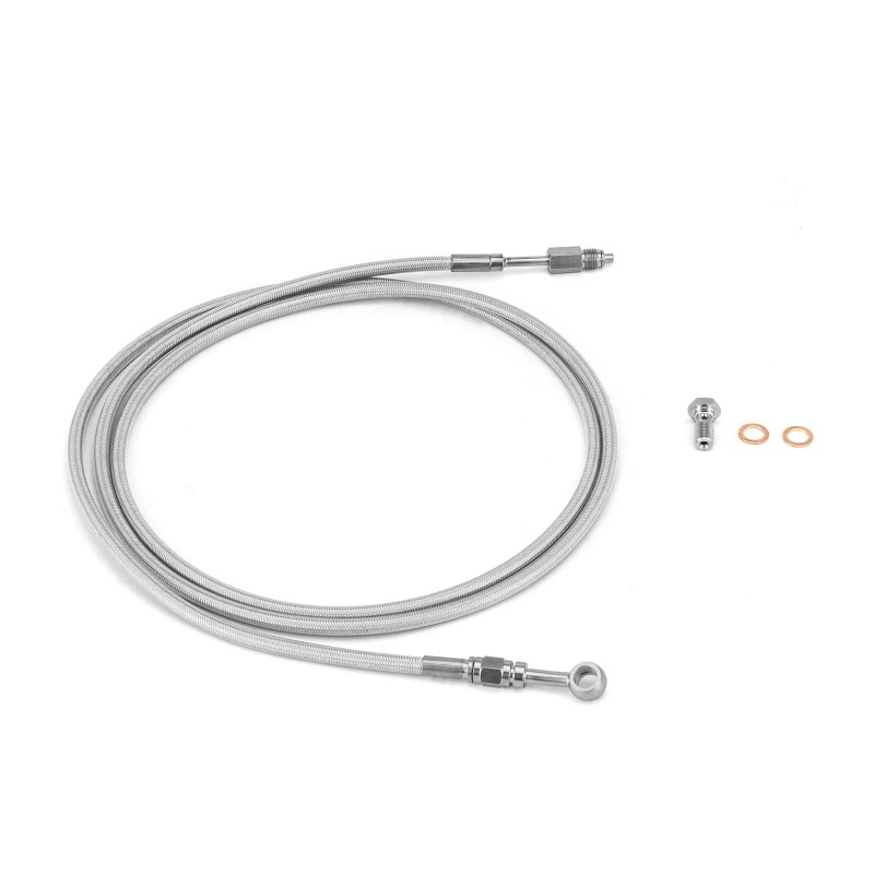 CB Braided Hydraulic Clutch Cable For 12"-14" Apes Harley CVO