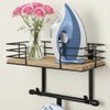THYGIFTREE Ironing Board Holder Wall Mount, Metal Ironing Board Hanger