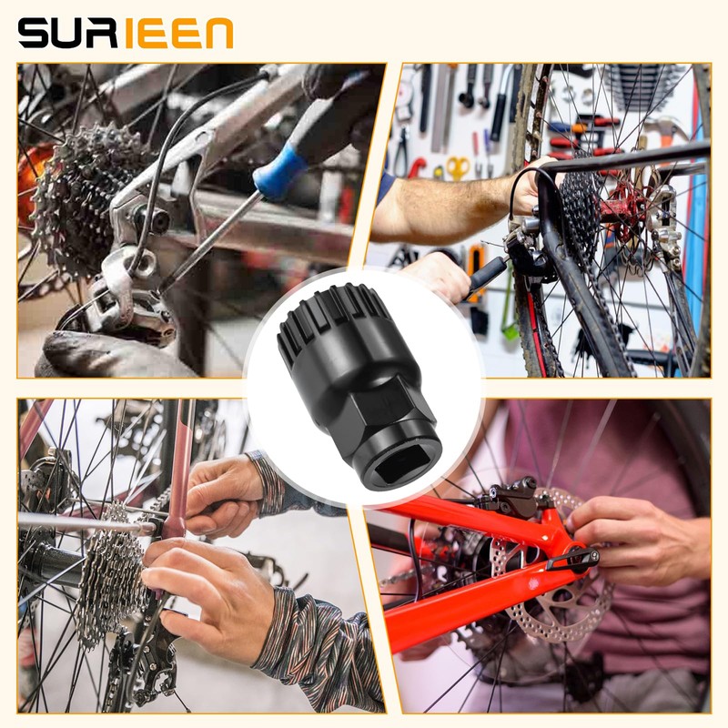 SURIEEN 20-Tooth Bicycle Bottom Bracket Wrench, Bicycle Bottom Bracket Remover