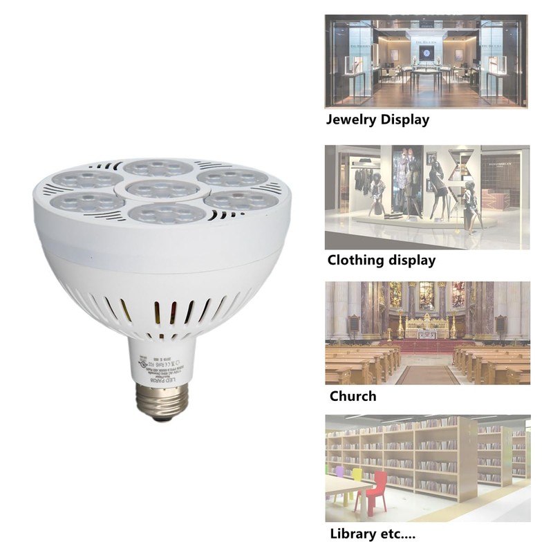 VAKESUN LED PAR38 Spotlight High Lumen 10000K 45° Cool White