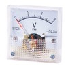 Fielect 91C4 Analog Panel Voltage Gauge Volt Meter DC 0-3V