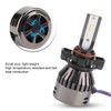 2PCS 60W White Light Car LED Integrated Headlights SuperSpotlight Built