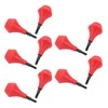 10PCS Archery Arrow Head Safety Arrow Tips Screw in Nylon