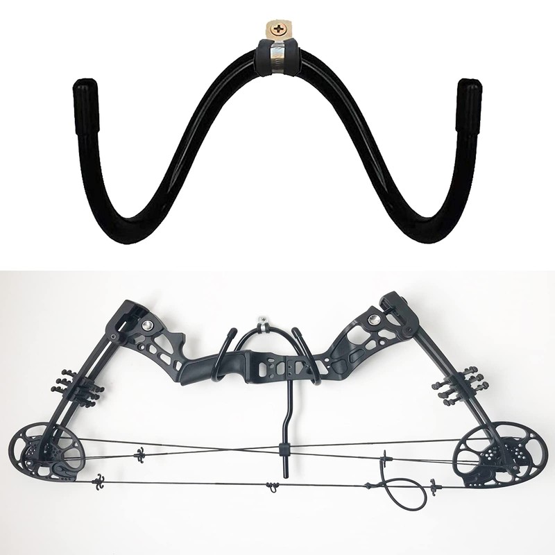 Pmsanzay Bow Wall Storage Display Rack - Hanger Hooks Wall