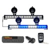 Xprite White & Blue LED Emergency Strobe Dash Lights, Interior