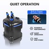 AMOSIJOY 172GPH Canister Filter, Ultra-Quiet External Aquarium Filter with Free