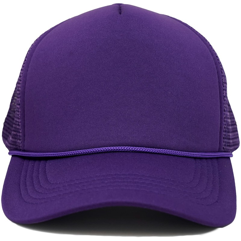 Funky Junque Women's Men's Foam Blank Hat Baseball Trucker Cap,