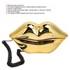 Electroplating Golden Lip Shape Telephone with Telephone Line for Home