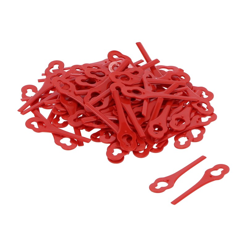 100pcs Replacement Grass Trimmer Blades Lawn Mower Head Cutting Blades