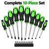 21-Piece Magnetic Screwdriver Tool Set – Multi-Bit Repair Kit with