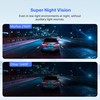 Dash Cam Front with 32G SD Card, Miofive 4K/2160P Car