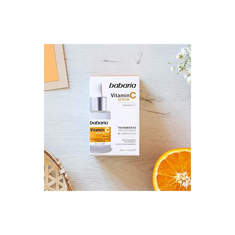 Babaria Serum Vitamina C Tratamiento Antioxidante + Luminosidad 30ml. Babaria
