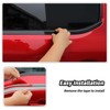 JeCar Window Molding Trim for 2021+ Ford F150 Black Outer