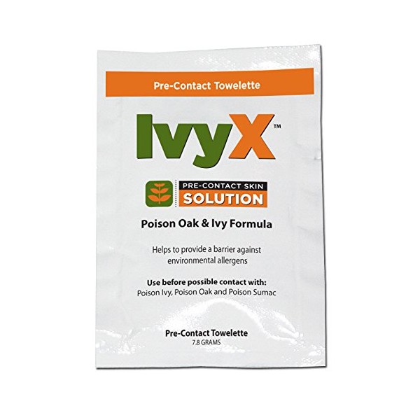 IvyX Pre-contact Skin Protection Towelette Case Pack 50