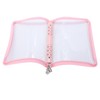 H&J A5 6 Hole Binder Clear File Trading Card Case