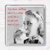 Funny Vintage Wine Drinking Women Quotes Set of 4 Gift