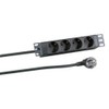 EFB-Elektronik 10 Inch 1HE Power Strip 4xCEE 7/3 Without Switch