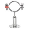 sourcing map Wall Mount Ceiling Mount Pipe Support, 304 Stainless