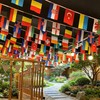100 Countries String Flags Banner, JAYUWE 98.4FT/30M International Flag Bunting