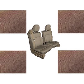 Durafit Seat Covers C991-X4 Exact Fit for 1999-2002 Chevy Silverado, Suburban, Tahoe, GMC Sierra,Yukon Front Buckets Seats Made in Water-Resistant Taupe Twill