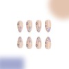 Short Press On Nails Almond Fake Nails Acrylic Nails Press