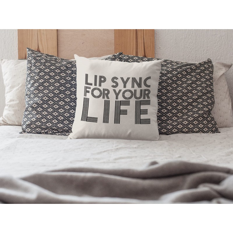 Drag Cushion Cover - Lip Sync For Your Life Scatter