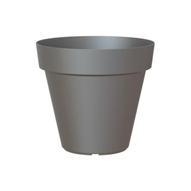 Artevasi Capri, Round plastic pot, 30cm, color: Anthracite