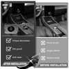 SENSHINE Volume Knob Cover for Ford Mustang Mach E Accessories