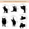 Marcapáginas Magnético de Gato Curioso, 7 Pcs Marcapáginas Magnéticos, para