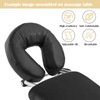 VARIPOWDER Aluminum Adjustable Face Cradle with Pillow Cushion,Standard Universal Massage